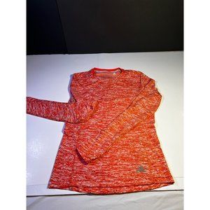 Women’s Adidas Running Sleeve with Thumb Holes Small /Army Glitch Pattern